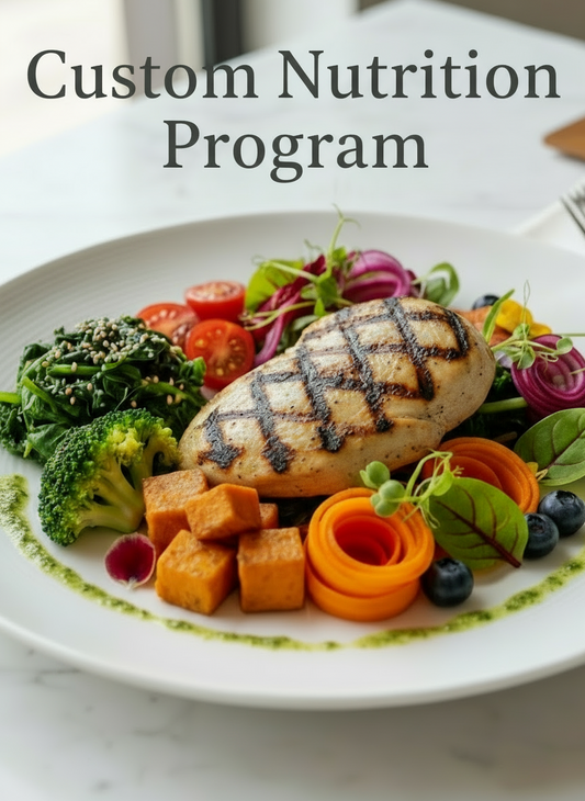 Custom Nutrition Coaching (monthly)